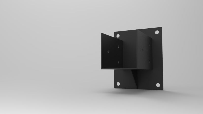 BASE MURO PÉRGOLAS Y TERRAZAS PILARES DE MADERA 4X4 95X95MM BASIKO