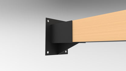 BASE MURO PÉRGOLAS Y TERRAZAS PILARES DE MADERA 4X4 95X95MM BASIKO