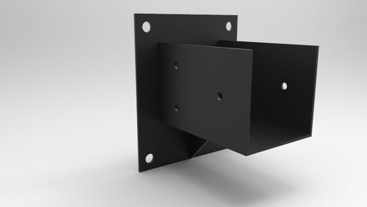 BASE MURO PÉRGOLAS Y TERRAZAS PILARES DE MADERA 4X4 95X95MM BASIKO